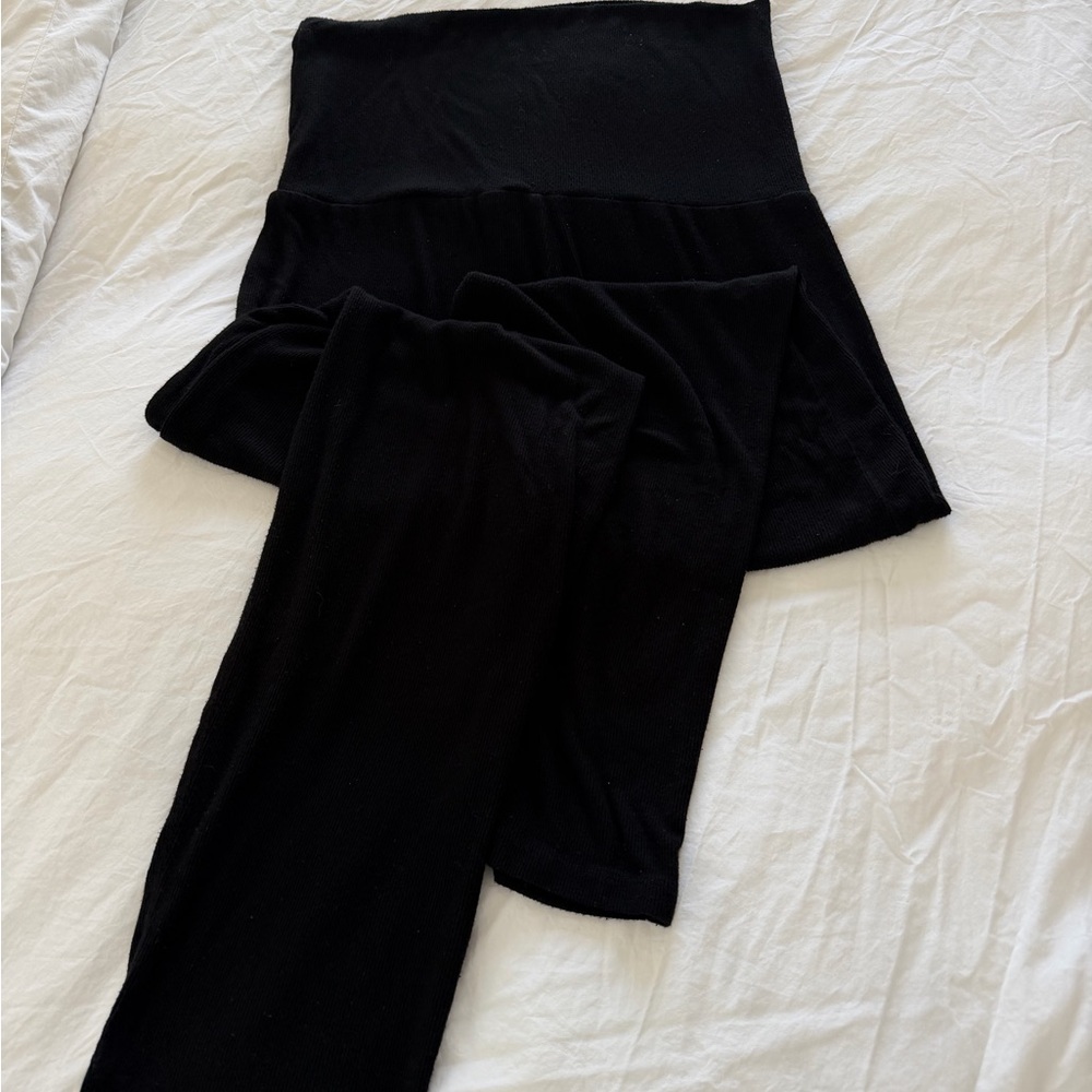 HATCH The Softest Rib Over Under Lounge Pant - Picture 4 of 4